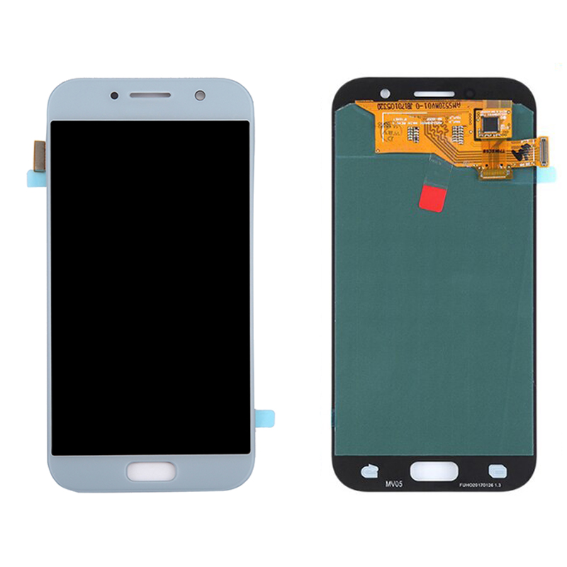 LCD SCREEN SAMSUNG A520 TFT WHIT BLUE