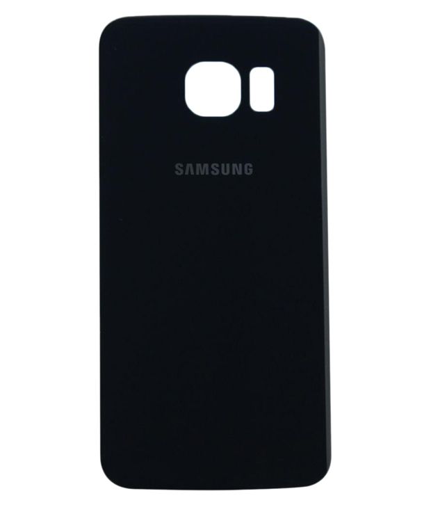 BODY SAMSUNG S6 EDGE G925 BACK GLASS BLACK