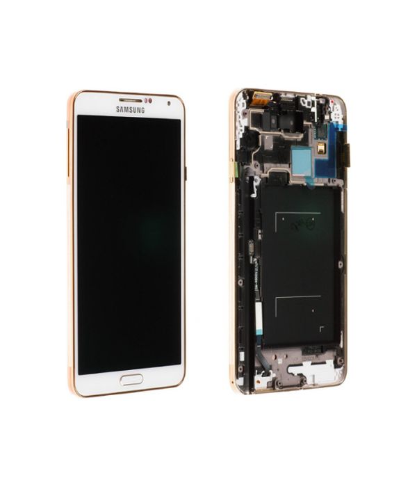 REPLACEMENT SCREEN LCD PART FOR SAMSUNG GALAXY NOTE 3 N900 LQ WHITE-GLD 