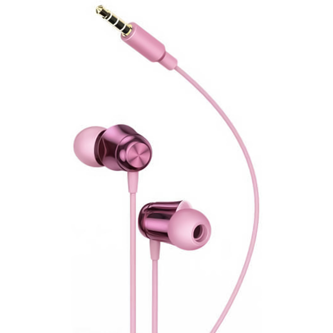 Headset baseus encok wired earphone h13 pink ngh13-04-JM501281